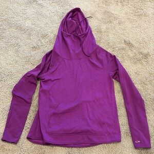 Funnel neck sweatshirt